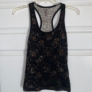 Heart & Hips Cheetah Print Tank Top
